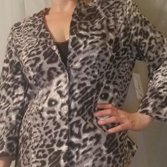 Kim Rogers Jacket Coat blazer figure flattering ne - Picture 7 of 8